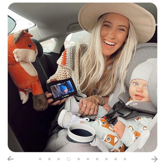 Plush baby car camera monitor - Picture 4 of 5